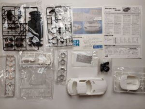 1/24 Mercedes-Benz SLS AMG Сборная модель Fujimi 12392