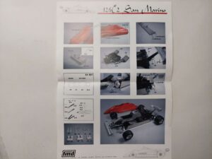 1/24 Ferrari 126C2 San Marino GP Super Detail-up Etched Parts FMD Decals FE-20001