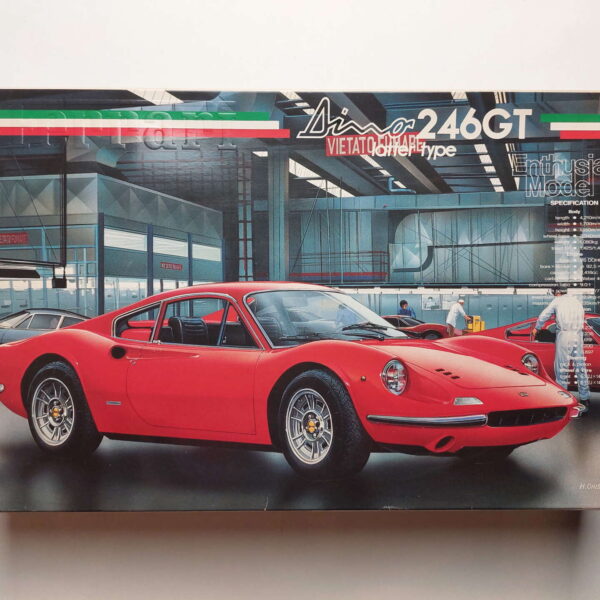 1/24 Ferrari Dino 246 GT latter type Сборная модель Fujimi 08212