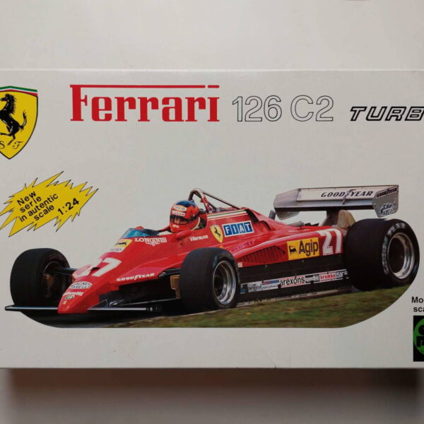 1/24 Ferrari 126 C2 Turbo Сборная модель Protar 194