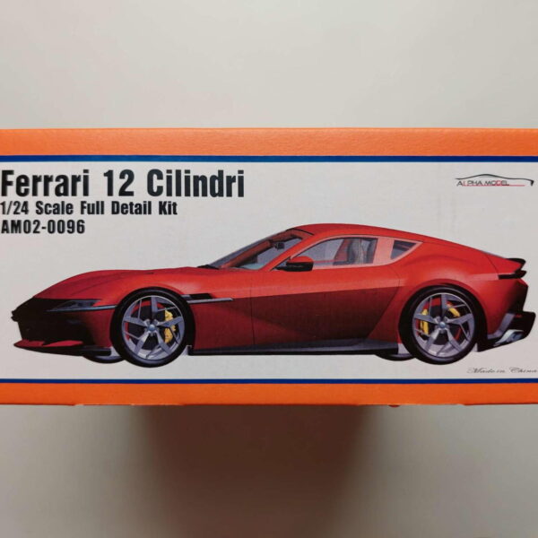 1/24 Ferrari 12 Cilindri Сборная модель Alpha Model AM02-0096