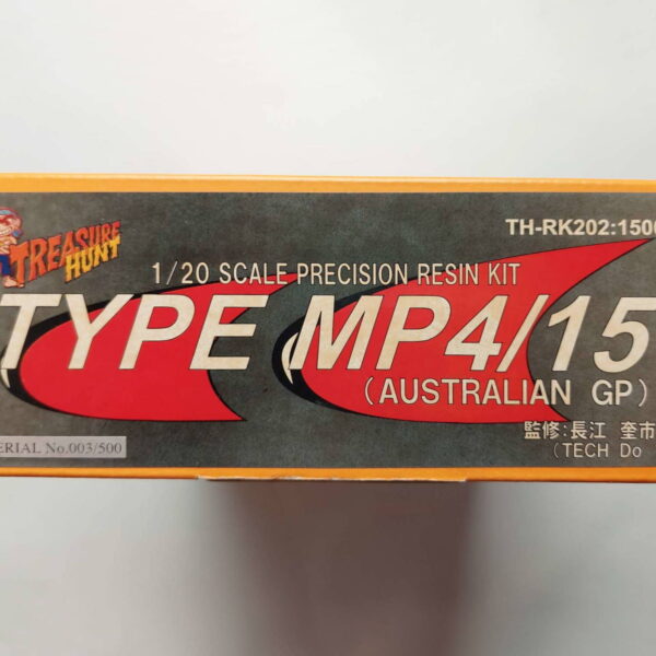 1/20 McLaren MP4/15 2000 Australian GP Сборная модель Treasure Hunt TH-RK202