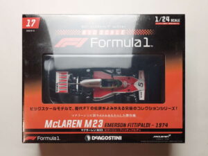 McLaren M23 1974 Emerson Fittipaldi Масштабная модель DeAgostini 17
