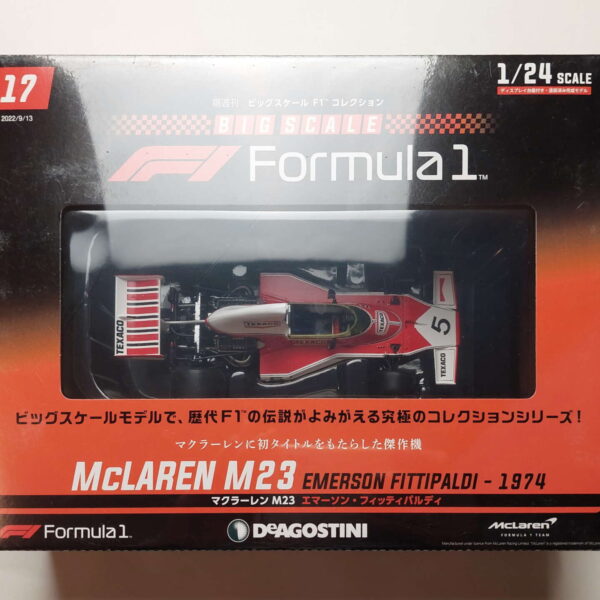 McLaren M23 1974 Emerson Fittipaldi Масштабная модель DeAgostini 17