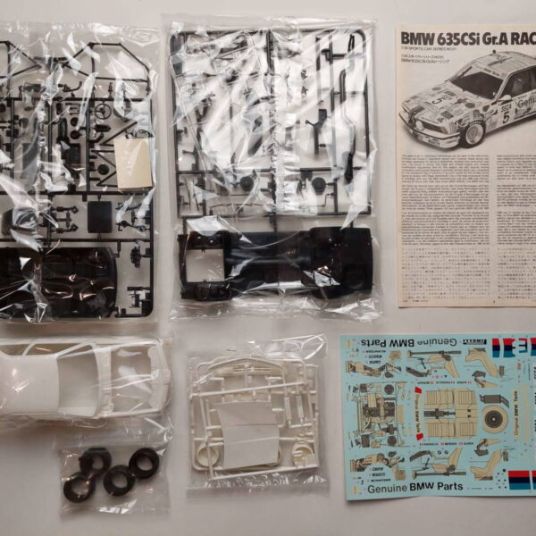 1/24 BMW 635 CSi 1985 Spa 24 Hrs #5 Gr. A Racing Сборная модель Tamiya 24061