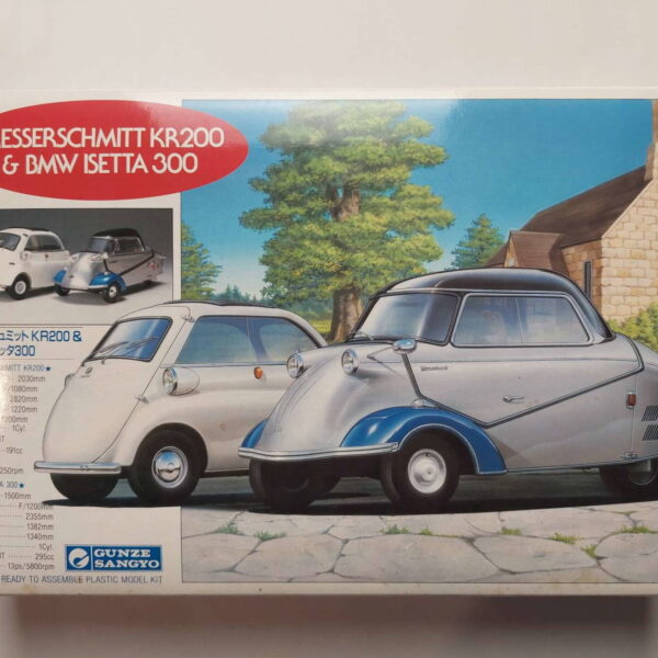 1/24 Messerschmitt KR200 & BMW Isetta 300 Сборная модель Gunze Sangyo G-196