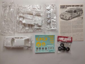 1/24 Ford Sierra RS500 1988 JTC #22 Ciesse Piumini, Trampio Gr.A Сборная модель Tamiya 24081