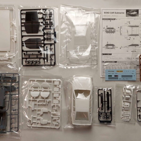 1/24 Lotus Esprit Bond Car Submarine Сборная модель Fujimi 09192