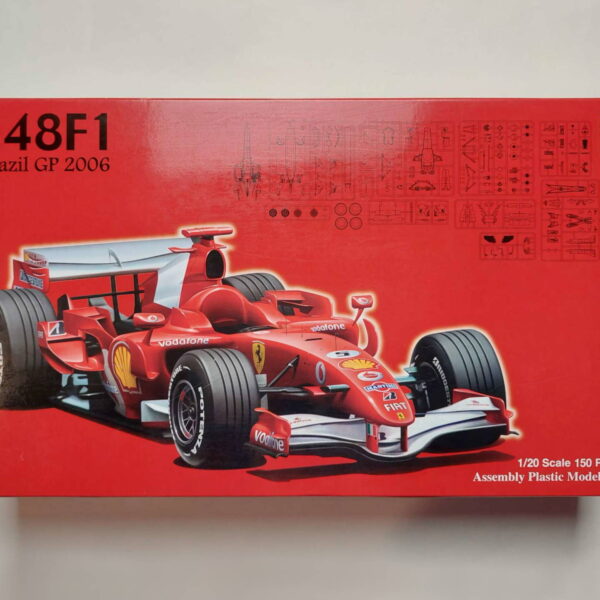 1/20 Ferrari 248F1 2006 Brazil Grand Prix Сборная модель Fujimi 09041