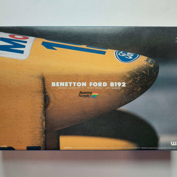1/24 Benetton Ford B192 Сборная модель Wave F1-36